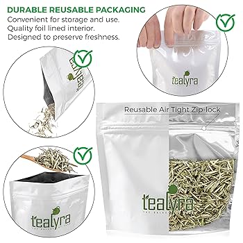 Amazon.com : Tealyra - Premium White Silver Needle Tea - Bai
