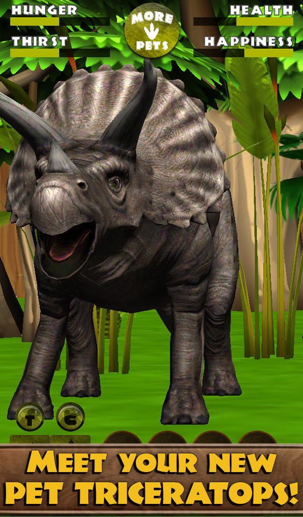Virtual Pet Dinosaur for Android