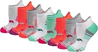 Saucony Women's RunDry Heel Tab Athletic Socks - Moisture-Wicking, Arch Support, Blister-Free Comfort for Workouts (S-L Sizes)