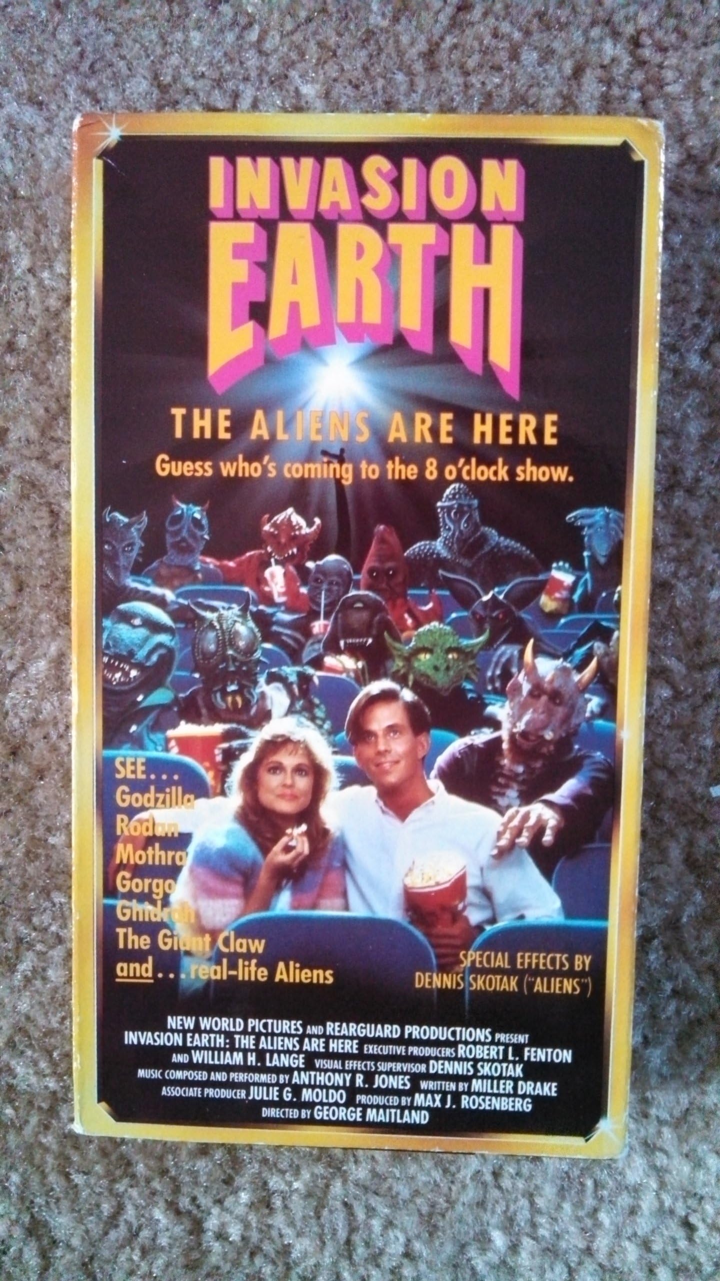 Invasion Earth VHS
