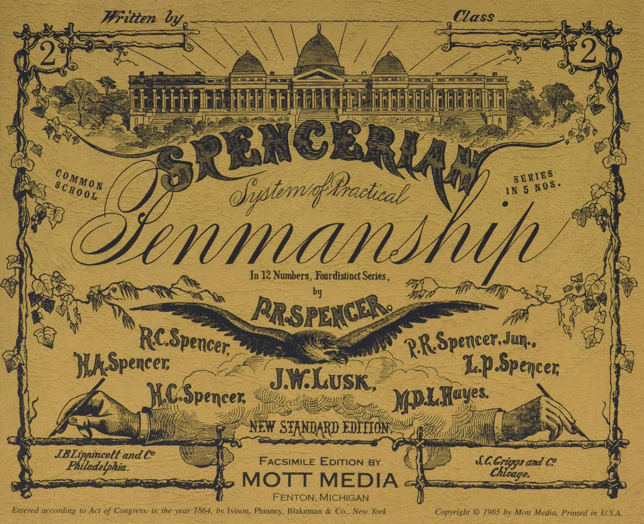Spencerian Penmanship (Copybook #2)