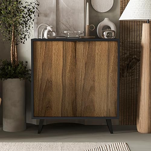 Vista 8 de Atelier Mobili - Aparador, armario de almacenamiento con puertas de cierre suave, comedor, pasillo, mesa de consola, Credenza, gabinete decorativo