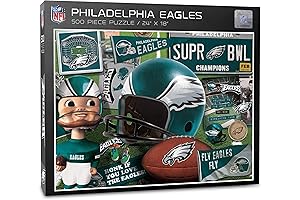 YouTheFan NFL Philadelphia Eagles Retro Series Jigsaw Puzzle