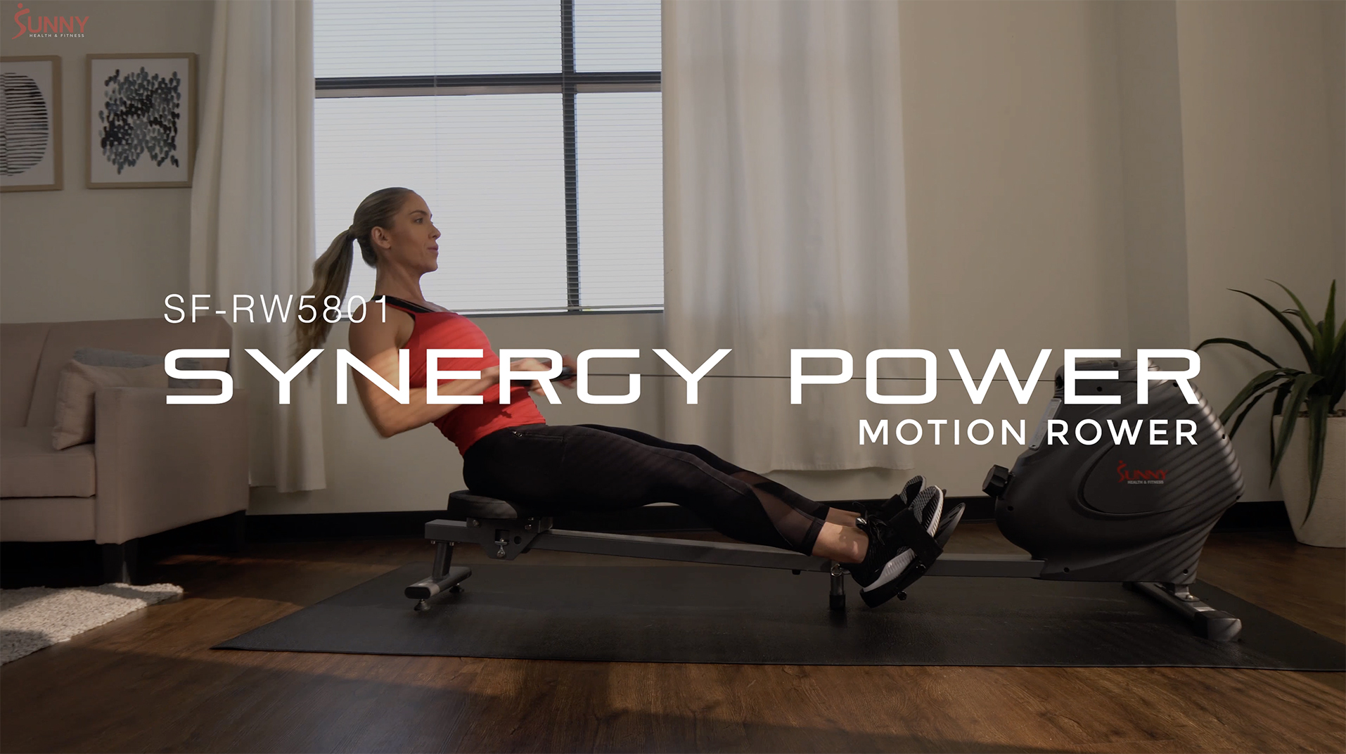 Sunny Health & Fitness Magnetic Rowing Machine with Optional SunnyFit App and Smart Bluetooth Connectivity - Image 8