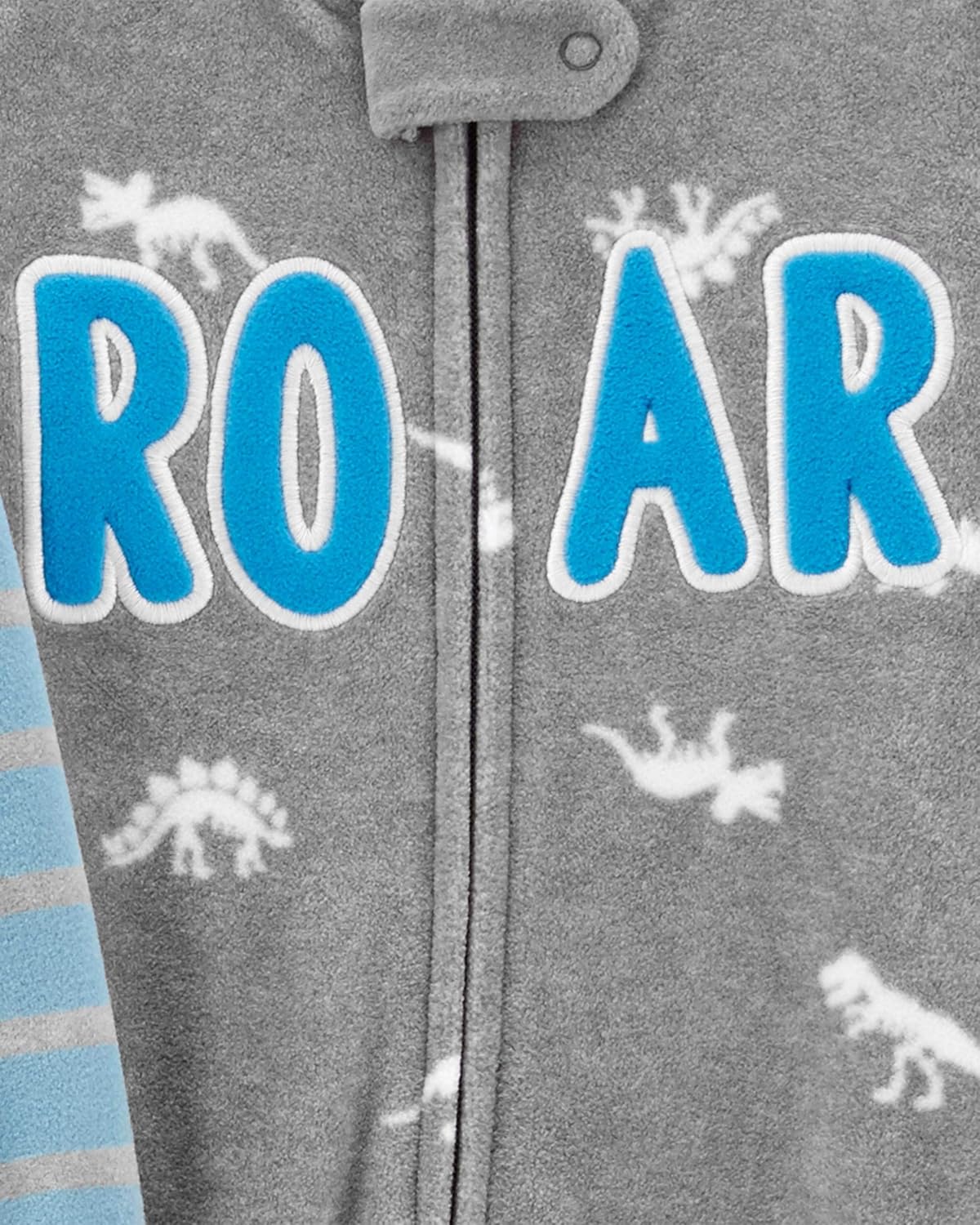 Carter's Baby Boys 2-Pack Loose Fit Fleece Footed Pajamas: Clothing