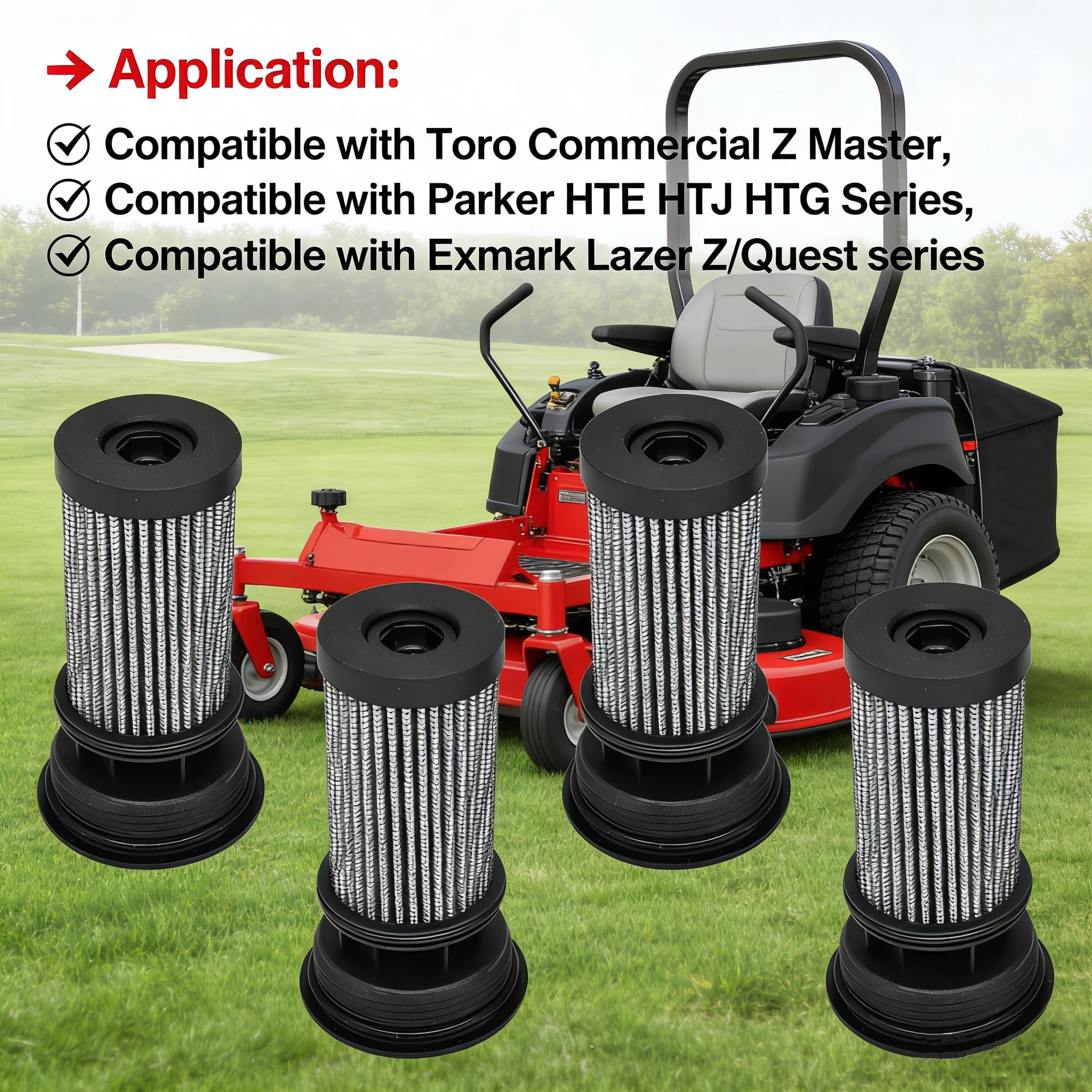 Amazon.com: Meckparts 4Pcs 116-0164 Hydro Filters 117-0390 15907