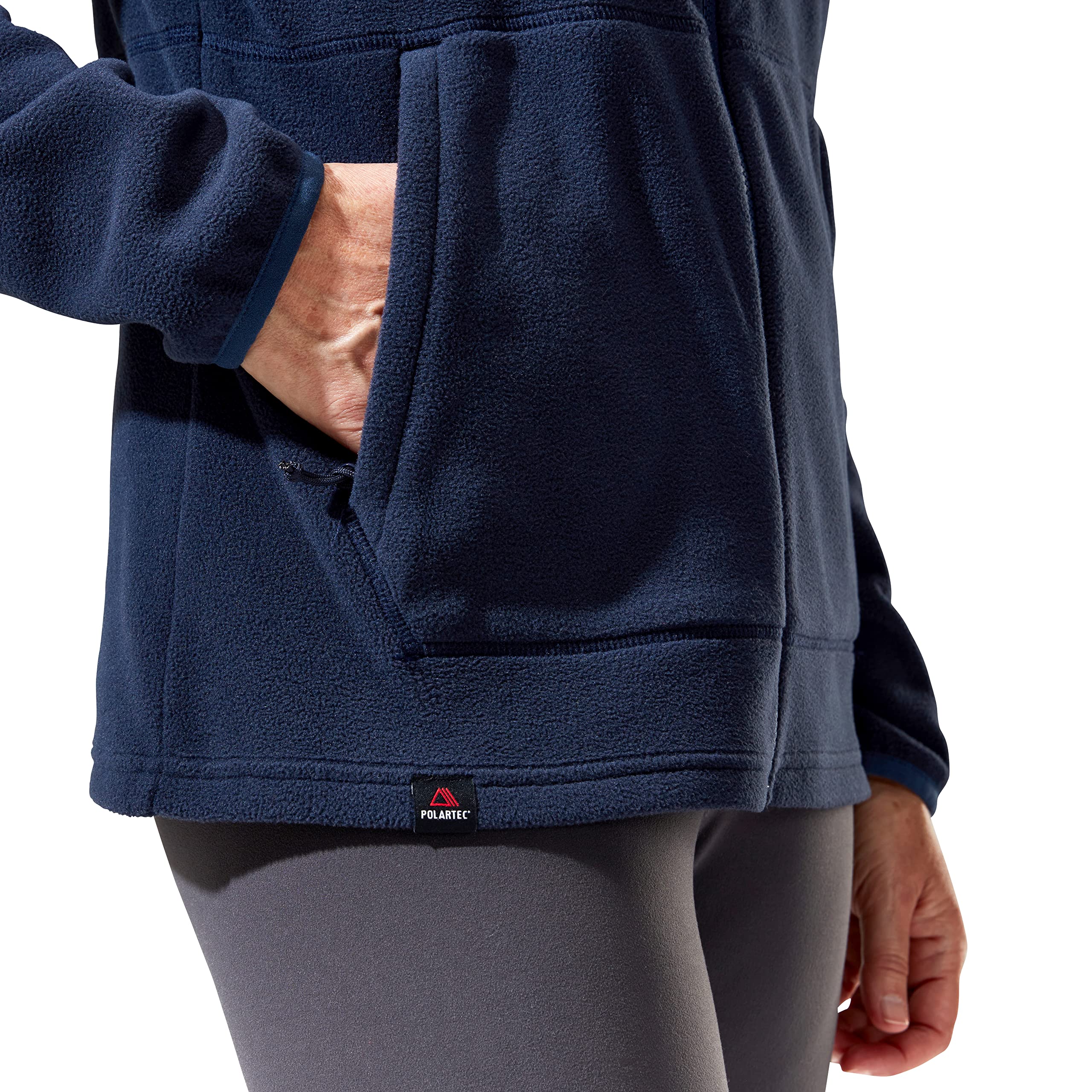 Berghaus Damen Prism 2.0 Micro Polartec Fleece mit halbem Reißverschluss | Zusätzliche Wärme | Schmeichelnder Stil | Strapazierfähig Midlayer