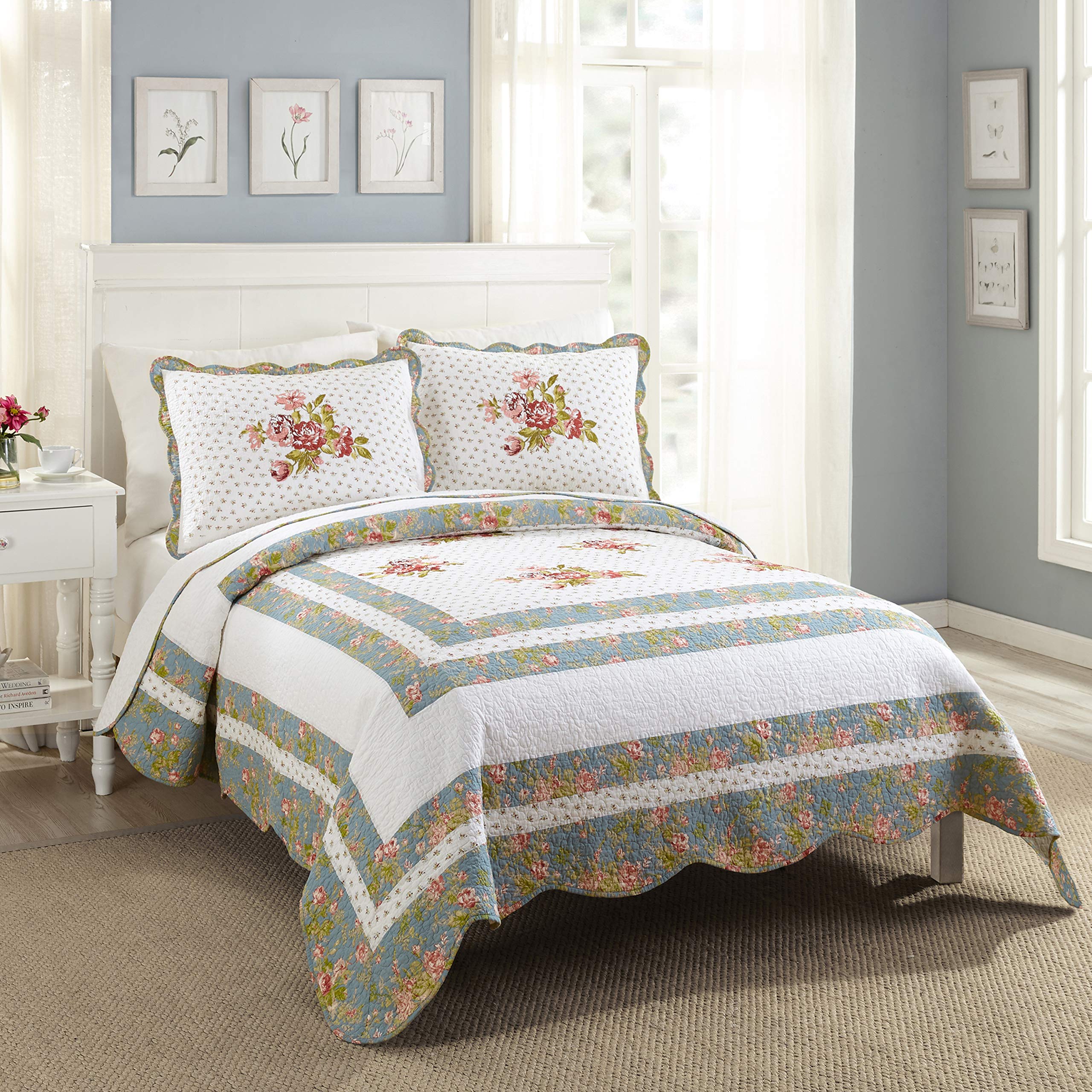 Collection Loretta Quilt Set, Full Queen, Multi