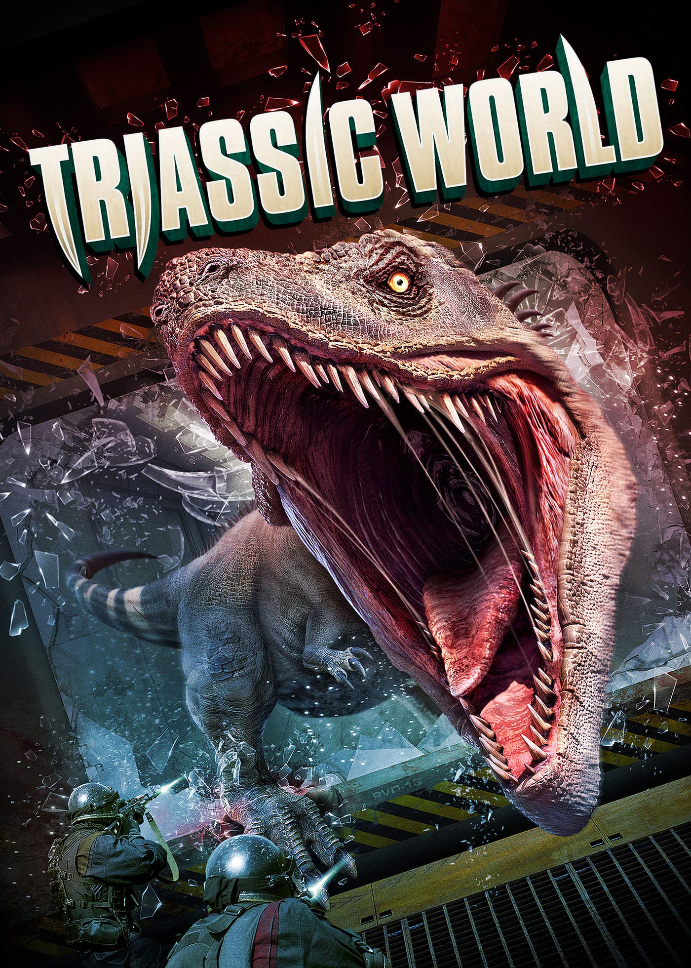 Triassic World DVD edicion USA pelicula de dinosaurios para una tarde de cine en casa