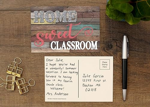 Miniatura 3 de Teacher Created Resources Home Sweet Classroom Postales, paquete de 30 unidades