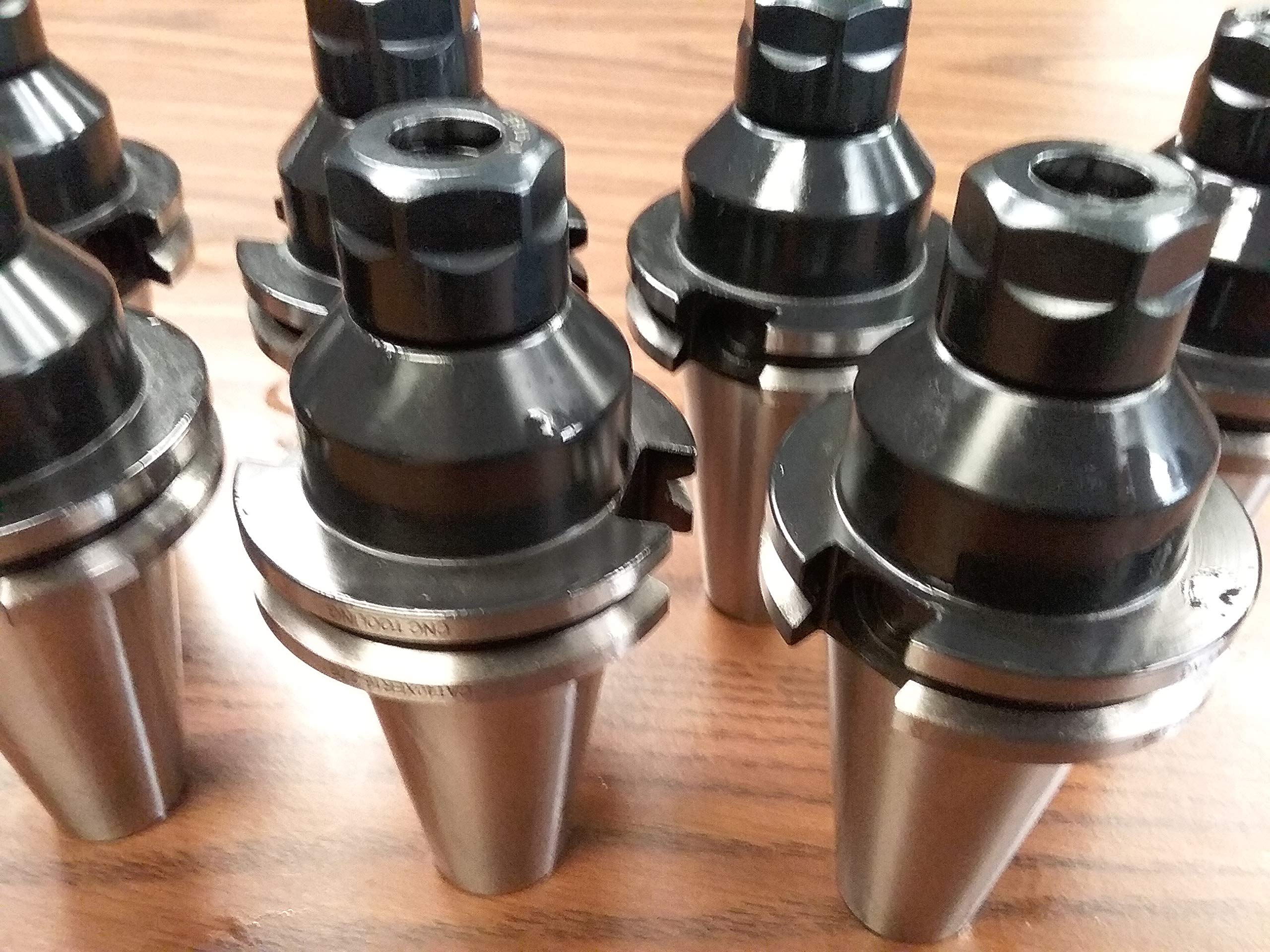 8pcs Power-Cut CAT40-ER16 Collet Chucks Heavy Duty Structure #CAT40-ER16Y