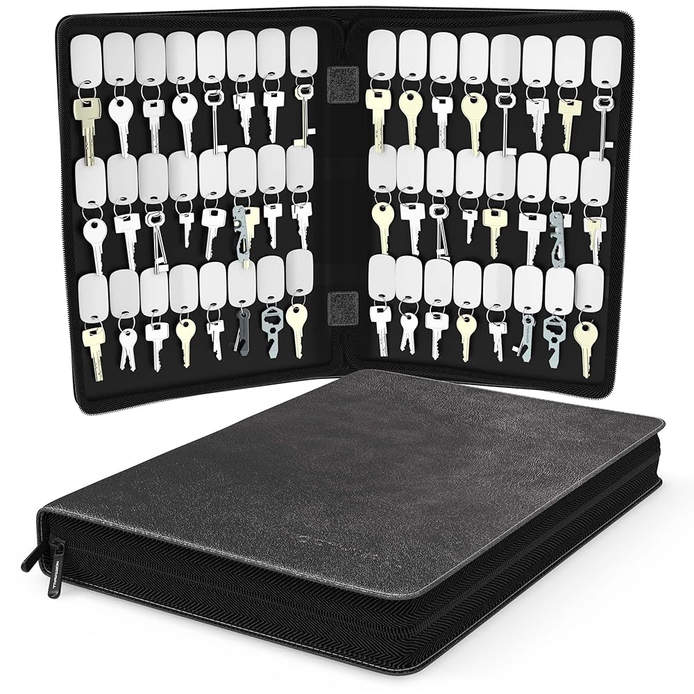 Amazon.com : Northwall Leather Key Storage Organizer Case