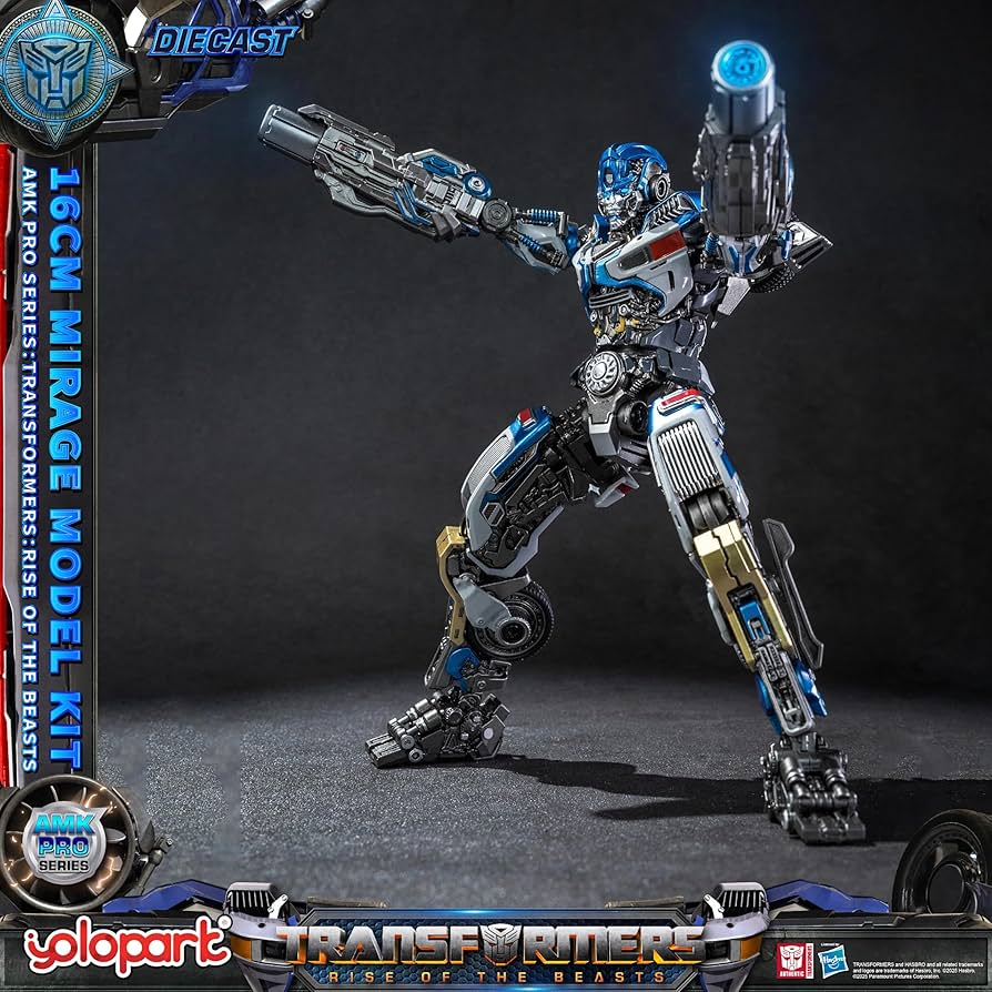 Amazon.com: YOLOPARK Mirage Transformer Toys,AMK PRO Series