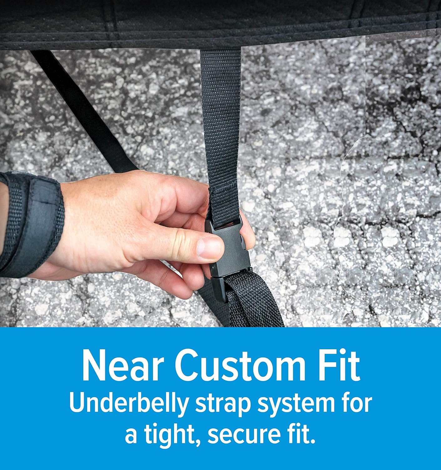 Camco ULTRAGuard Supreme RV Cover | Mini Travel Trailers Up to 16' 2" | Zipper Entry Doors & Covered Air Vents | Polypropylene & Dupont Tyvek | Storage Bag for RV Storage and Organization (56171)