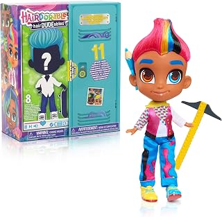 Hairdorables HairDUDEables Series 3, Surprise Collectible Dolls, Styles May Vary, Kids Toys for Ages 3 Up by Just Play