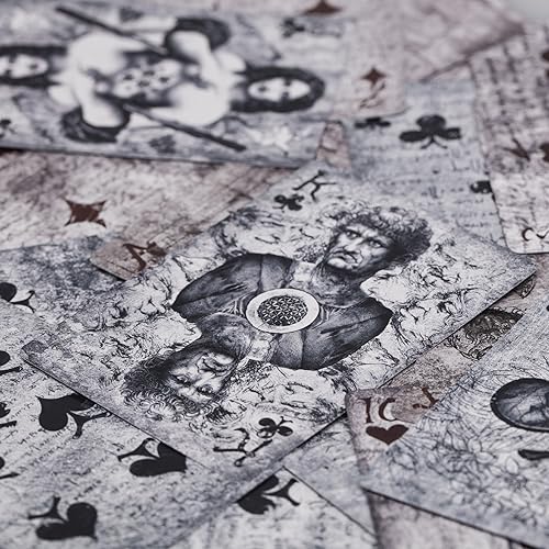 Miniatura 8 de Art Playing Cards Leonardo  Edición Plata