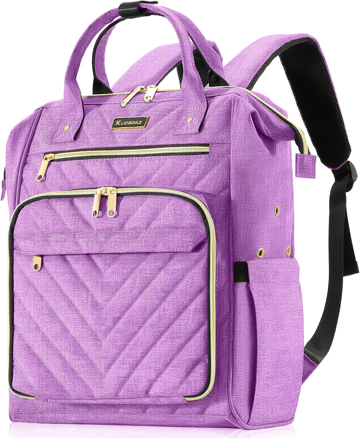 Kuosdaz Knitting Bag Backpack, Yarn Organizer, Quilted Backpack for Women