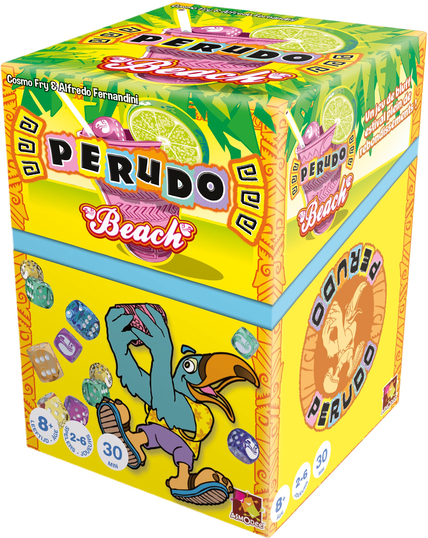 Asmodee - PE01BEAC - Jeu - Perudo Beach – Versión neerlandesa — view 2