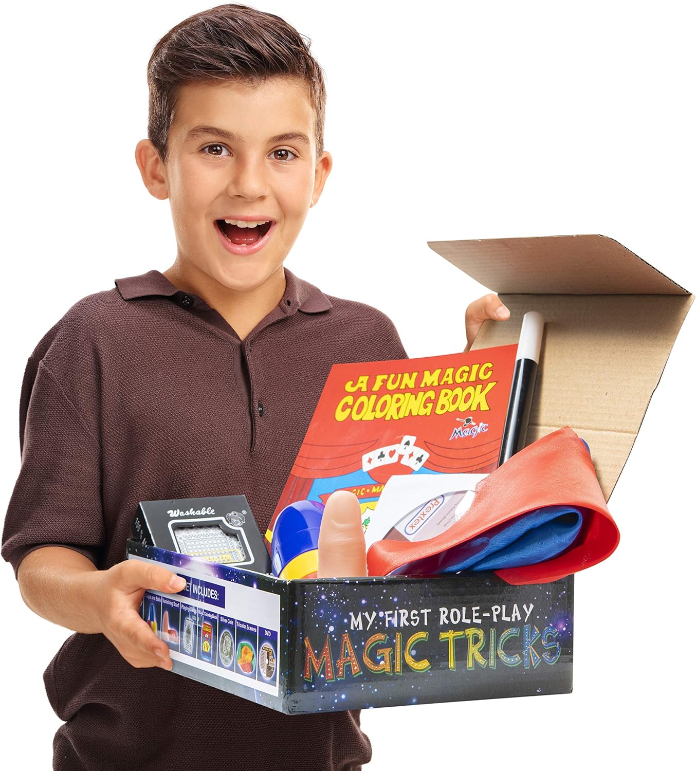 Prextex Magic Tricks Set for Kids – Exciting Magic Trick Props and 1 ...