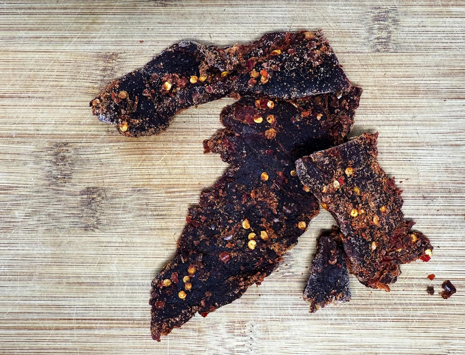 Slate Belt Smokehouse Scorpion Pepper, Ghost Pepper, and Carolina Reaper Jerky, Extremely Hot Beef Jerky Variety Pack 2.5 Ounce