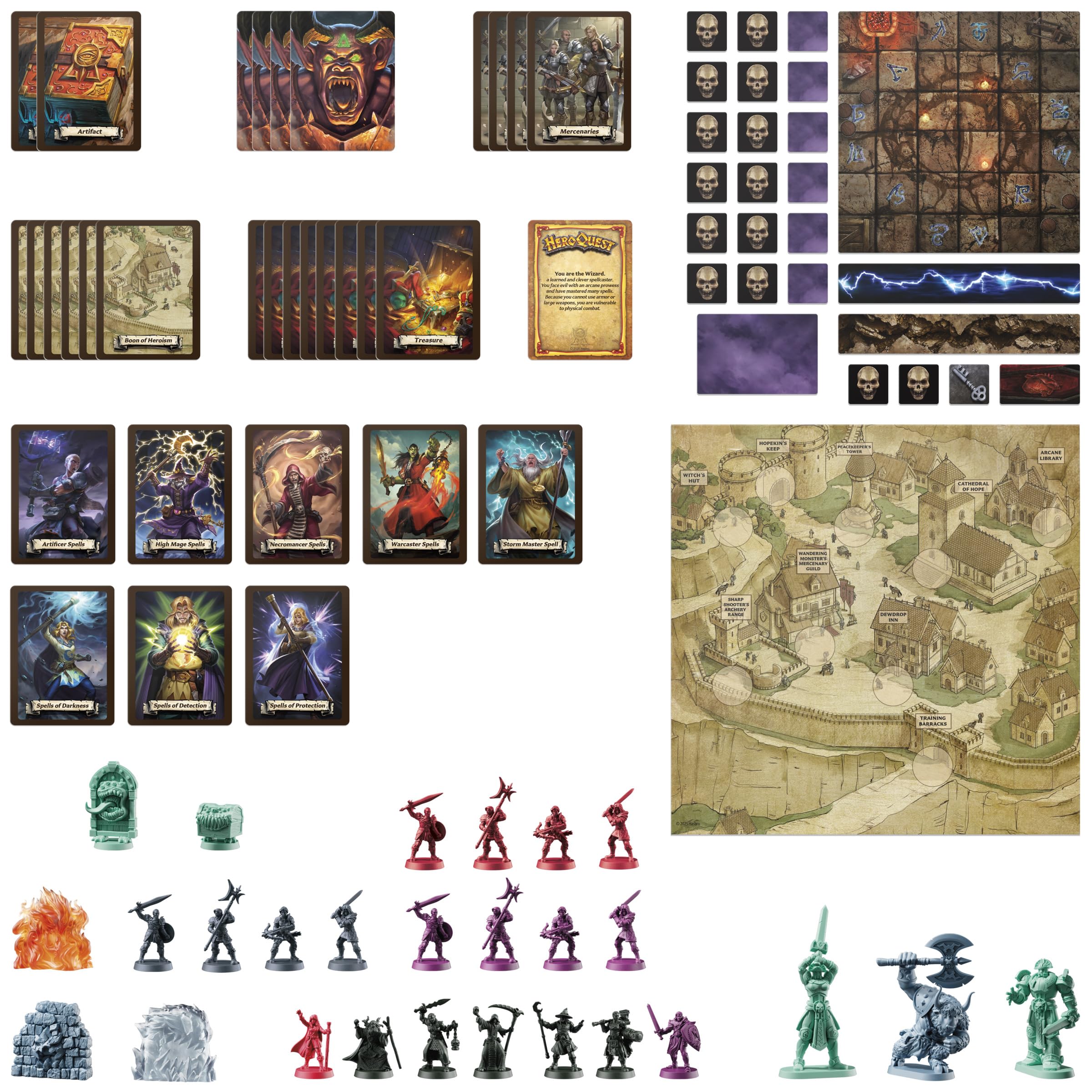 Avalon Hill HeroQuest Wizards of Morcar Quest Pack – od 14 lat – 2 do 5 graczy – gry fabularne