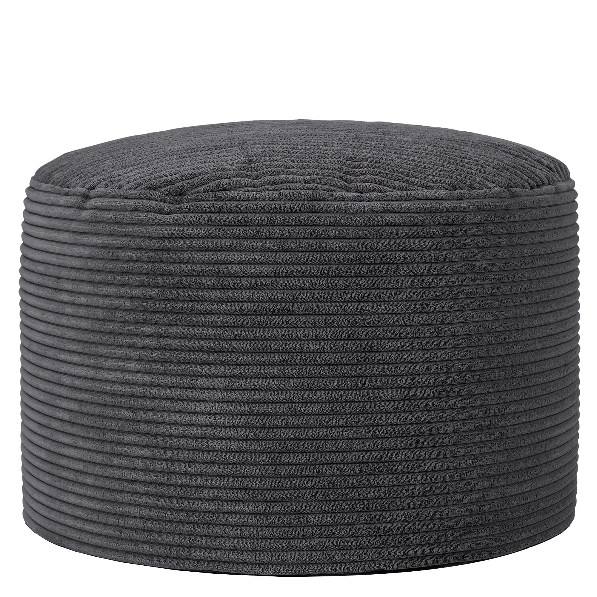 icon Round Cord Footstools - Charcoal Grey