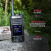 Vista 8 de BTECH GMRS-PRO IP67 - Radio bidireccional impermeable GMRS con Bluetooth y GPS, programable por aplicación, repetidor GMRS, con receptor de escaneo