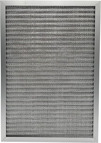 Miniatura 3 de Filtro de aire lavable (14" x 25" x 1"), filtro de aire electrostático de aluminio para horno y aire acondicionado central