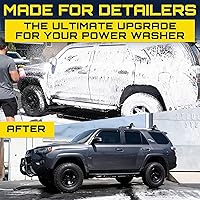 Vista 6 de Foam King Foam Cannon for Pressure Washer, Car Wash Soap Sprayer with 1/4" Quick Connector, Wide-Neck Bottle, Adjustable Snow Foam Blaster for Auto