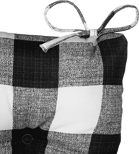 Miniatura 3 de Klear Vu Cojines de silla de mimbre para interiores y exteriores para muebles de patio, cocina y comedor, almohadillas de asiento resistentes al