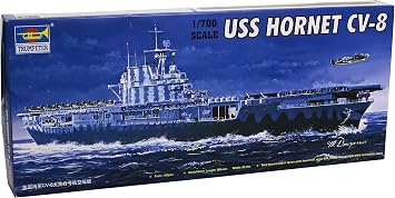 Trumpeter 1/700 WWII USN Aircraft Carrier USS Hornet CV-8
