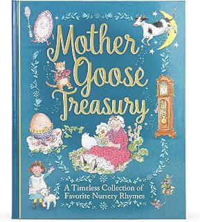 Mother Goose Treasury: Classic Nursery Rhymes Hardcover Book for Kids - Bedtime Stories by Cottage Door Press