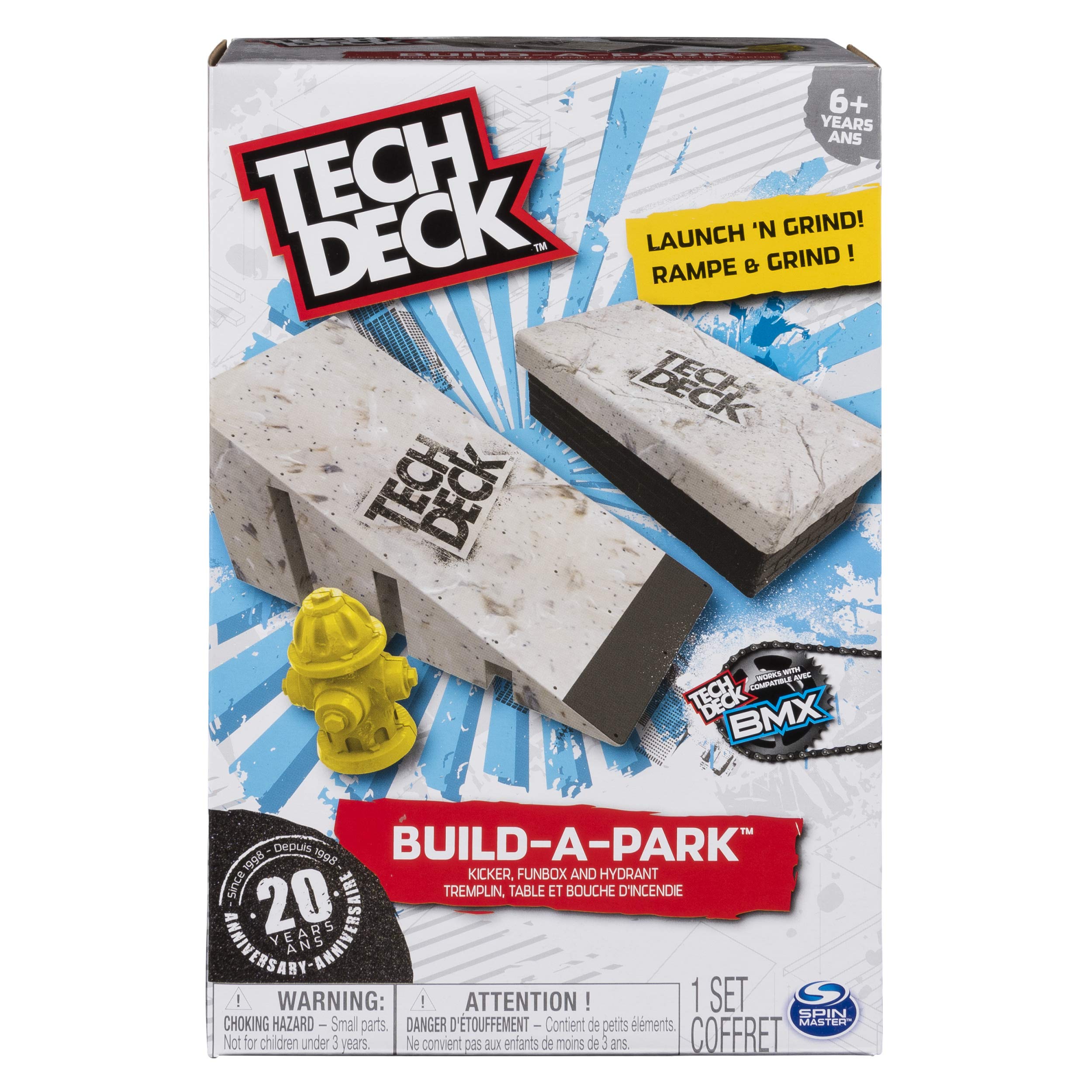 Buy TECH DECK Build A Park Kicker Funbox And Hydrant Ramps 
