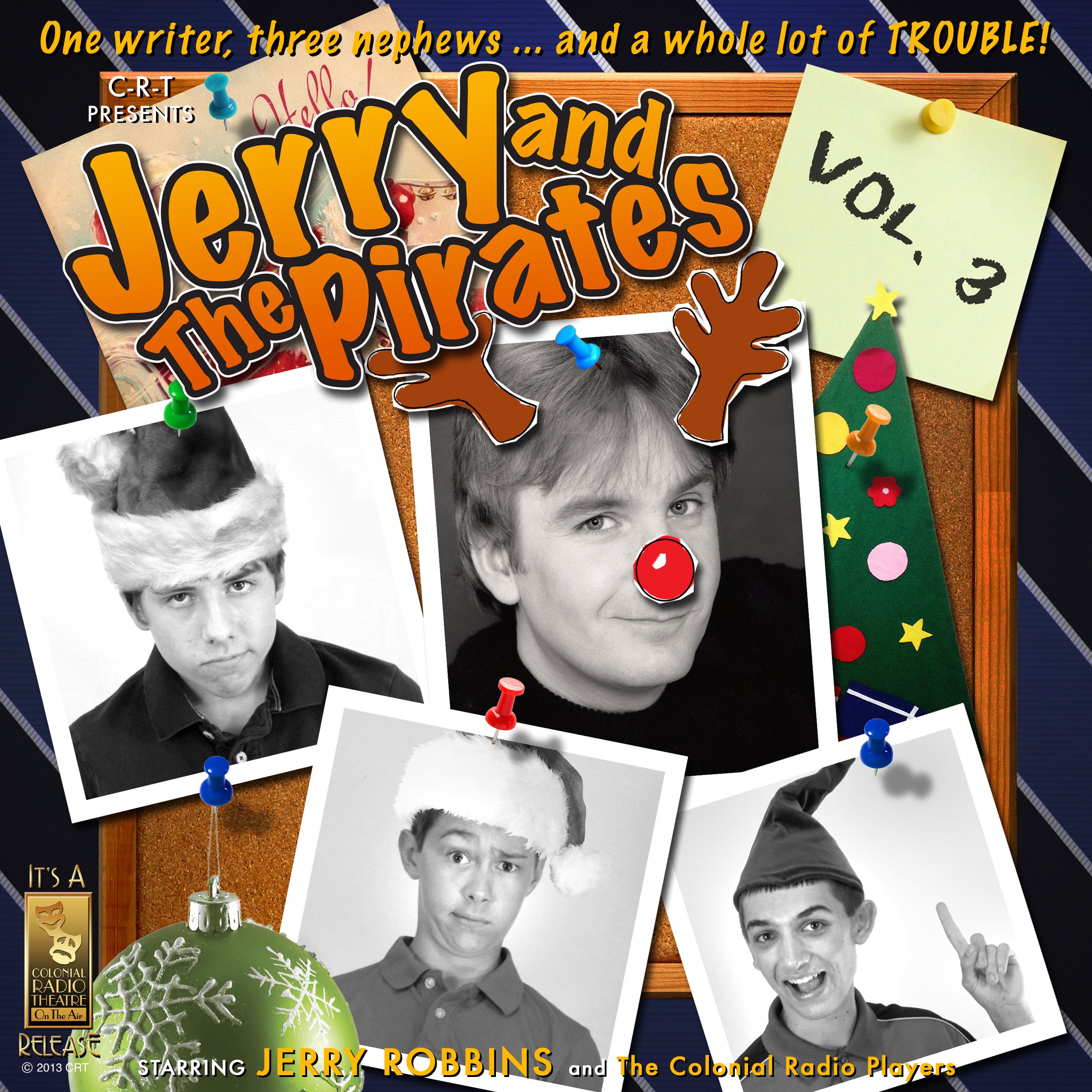 Cover art for Jerry and the Pirates, Volume 3