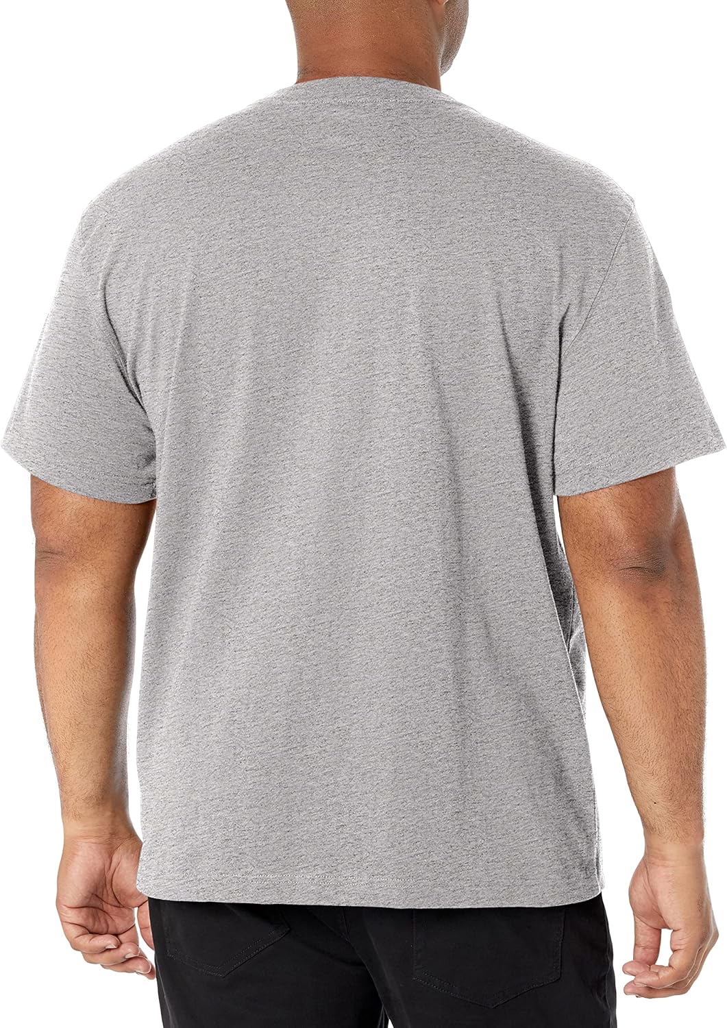 Dickies Mens Heavyweight Henley Shirts, Heather Gray, 3X-Large Tall US - Image 2