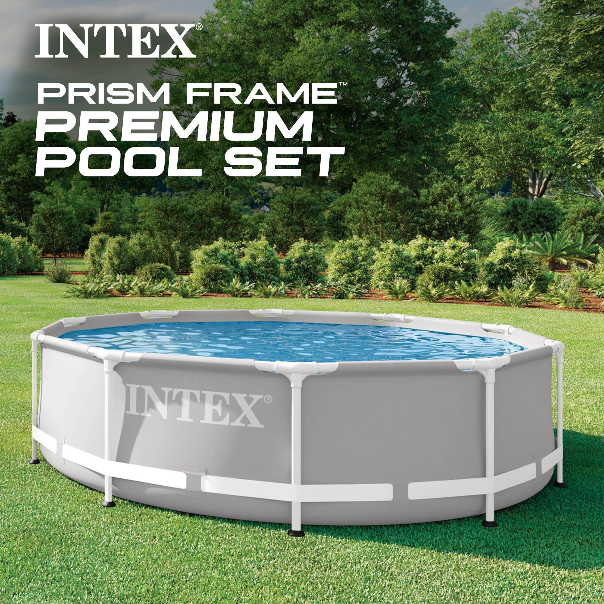 Amazon.com: INTEX 26701EH Prism Frame Premium Above Ground