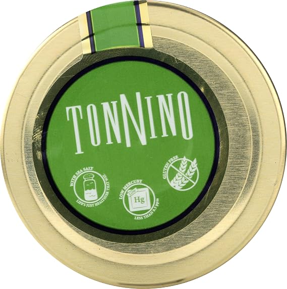 Tonnino Yellowfin Tuna Fish Premium Jalapeno in Olive Oil Pack of 6 Alternative to Salmon Protein Snacks Ready to Eat Meals