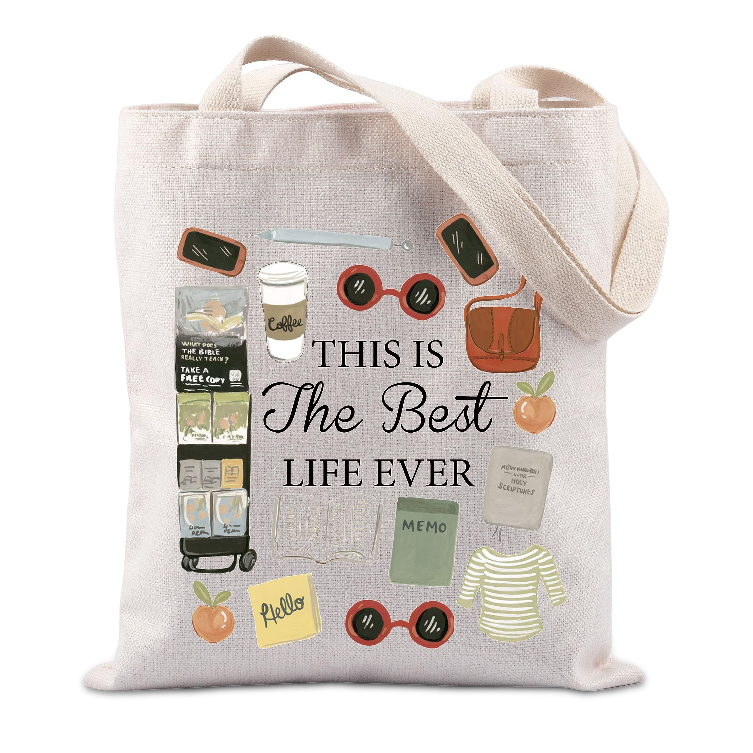 Best Life Ever Tote Bag JW Gifts Pioneer Handbag