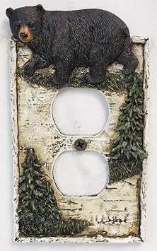 LL Home 15068 Bear on Birch Outlet Cover