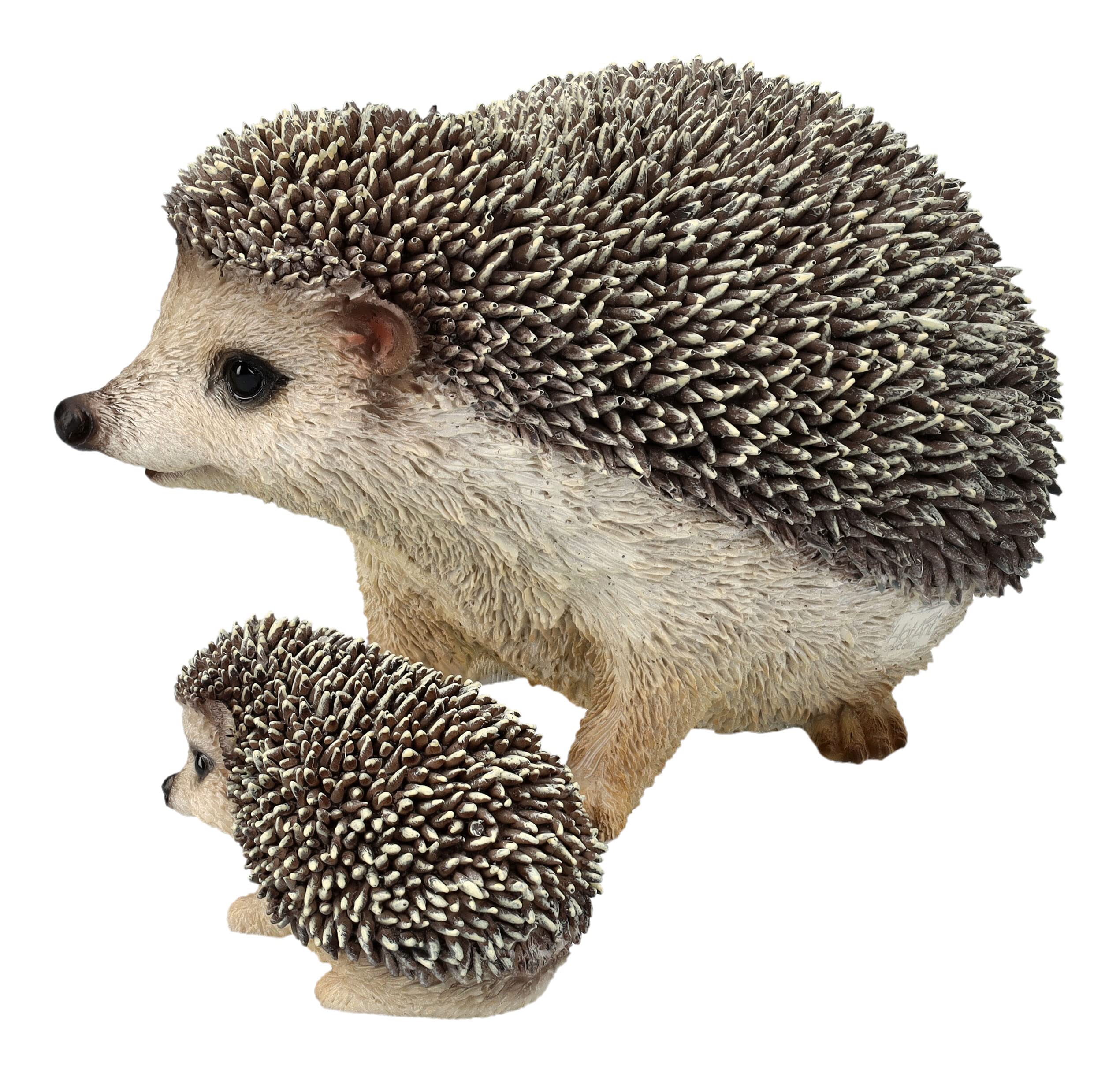 Pacific Giftware Igel Figuren - Mutter mit Baby im Set | Dekofigur Tiere Wildtiere