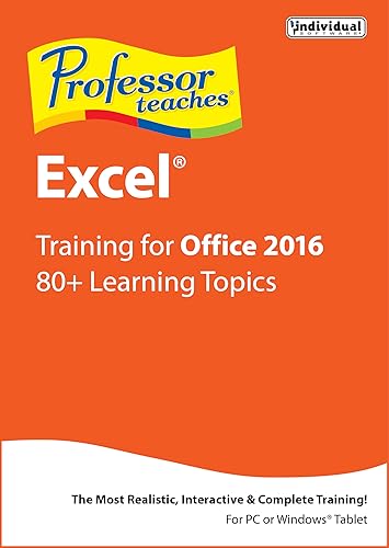 Professor Teaches Excel 2016 [Download]