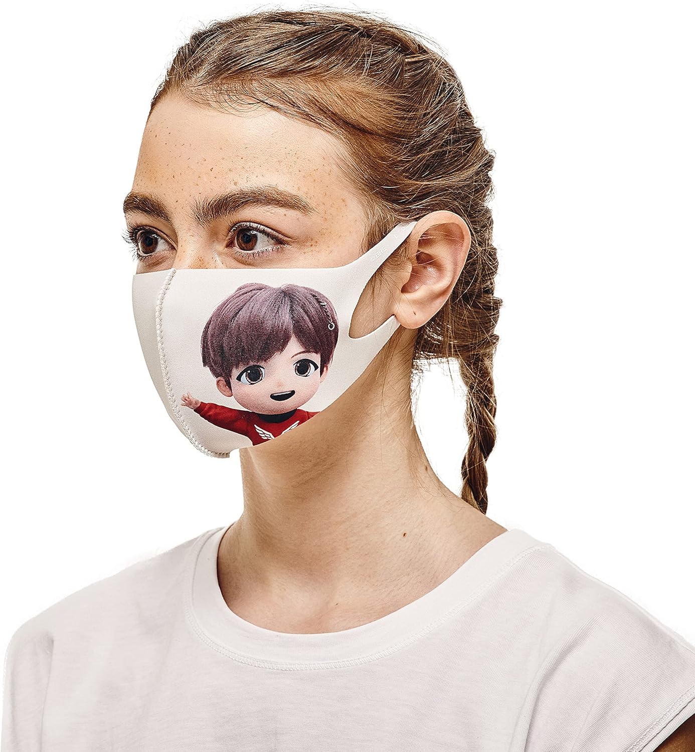 LOOKA TinyTAN inspired by BTS Protective Fashion Face Mask MIC Drop Logo Fashion Mask