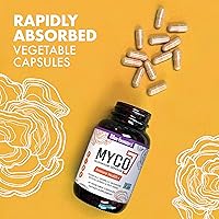 Vista 5 de BlueBonnet Nutrition Myco-7 Mushroom Defense - 7 hongos orgánicos de ciclo completo, para el sistema inmunológico y el bienestar, sin soja, sin
