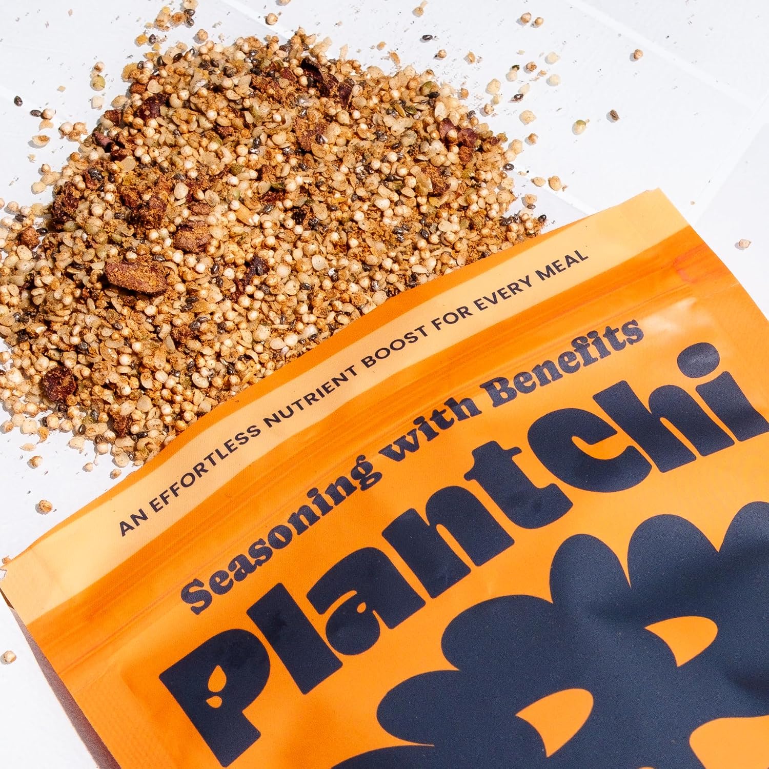 PlantChi Seed Mix Seasoning Bundle – Sweet Ritual, Umami Wave, Cheese Tease |Hemp Seeds, Chia & Flax | Plant Based Protein, Fiber, Omega 3 | Nutrient-Dense Toppings for Salad, Vegetables, Yogurt, Eggs image 5