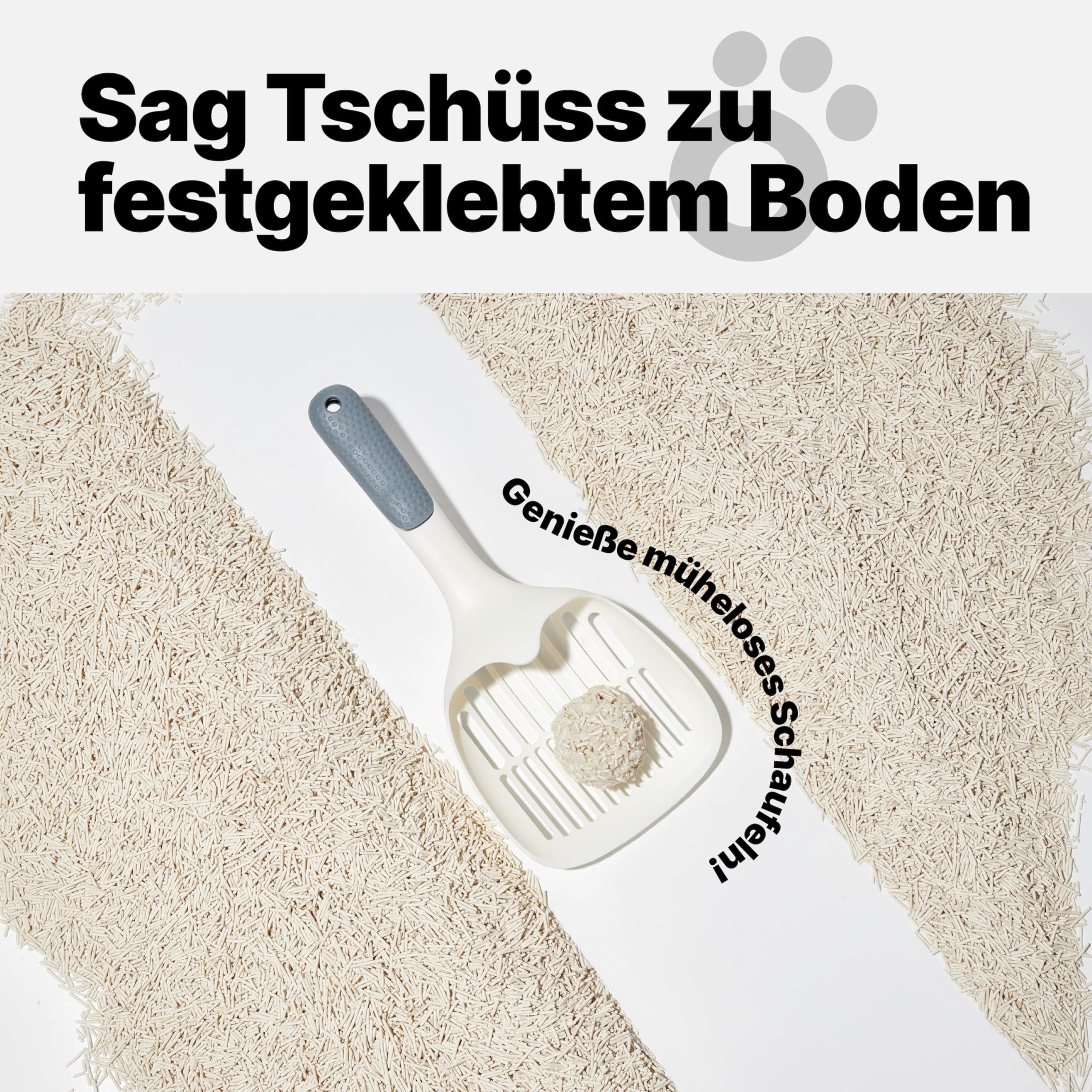 Tofu Katzenstreu 10,8 kg - Klumpend und pflanzlich aus Erbsenfasern, 99% staubfrei, optimale Geruchskontrolle, entsorgbar in der Toilette, Originalduft