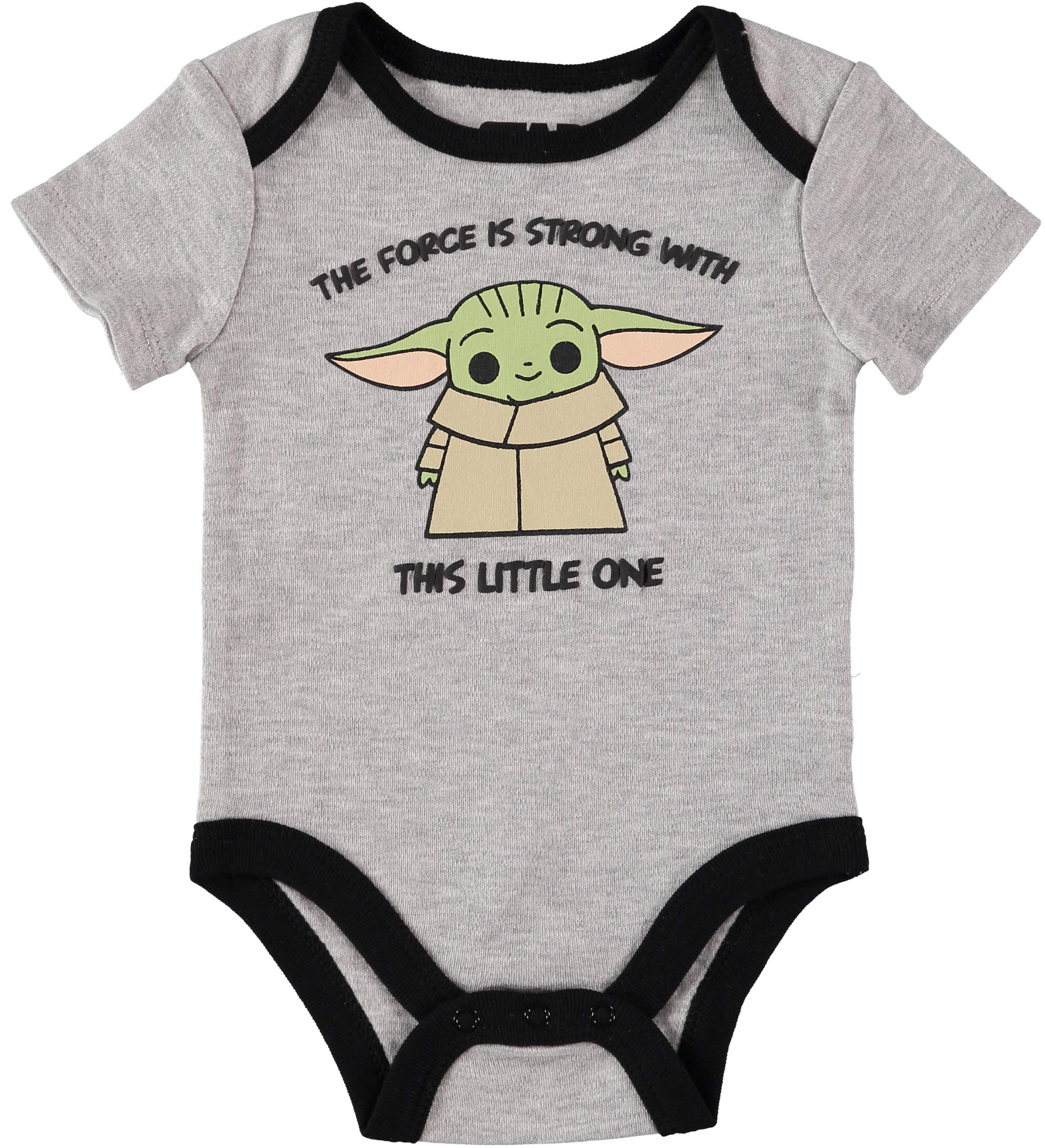 Gwiezdne Wojny Mandalorian Body chłopięce spodnie i kapelusz, zestaw odzieży - Baby Yoda Baby Boy Clothes