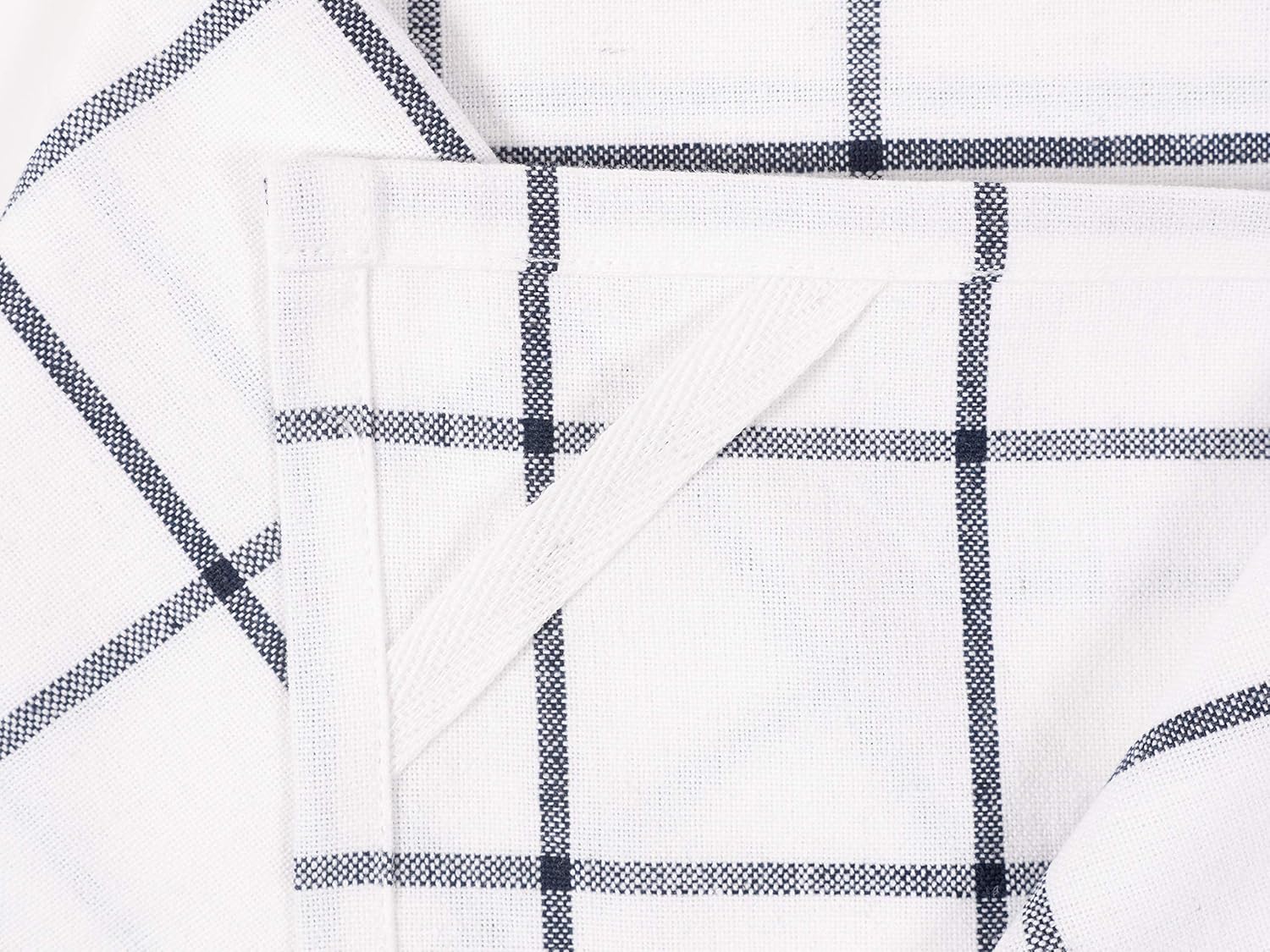 KAF Home Soho Kitchen Dish Towel Set of 10 | 18 x 28 Inch Tea Towels | Soft and Absorbent Mixed Set of Flat Towels (Navy) - Image 6