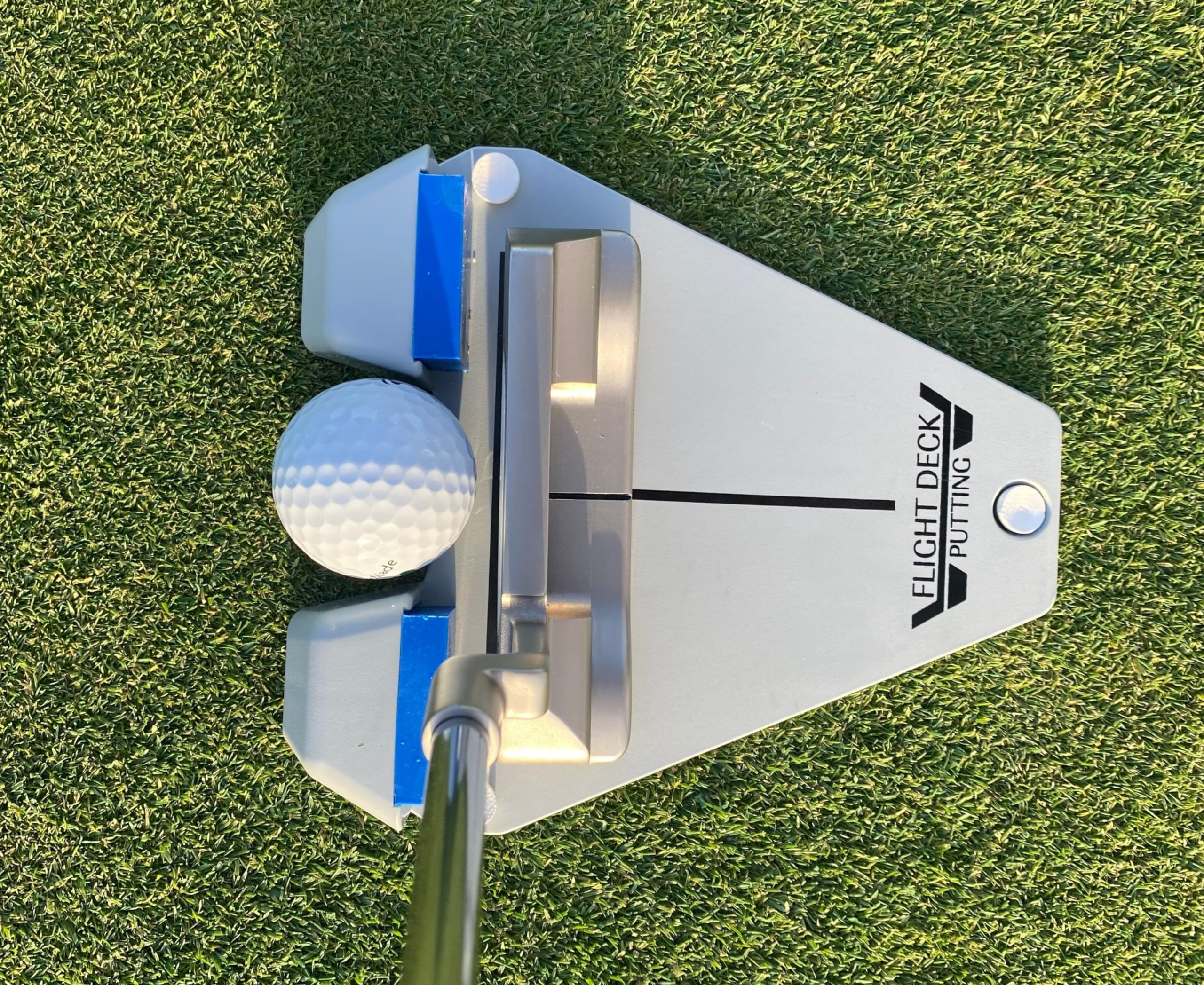 Flight Deck Tour Soft – für den Außenbereich – Golf-Putting-Trainingshilfe – Entwicklung solider und quadratischer Aufprall – weiche Schlagpolster – trainiert Ausrichtung und perfekte Schlagposition –