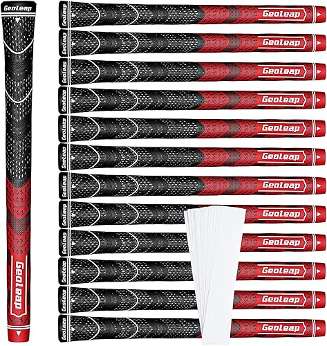 Miniatura 15 de Geoleap Golf Grips Set of 13- Grips with Tapes and Grips with All Repair Kits for Choice,Hybrid Golf Club Grips All Weather Contral, High Feedback &