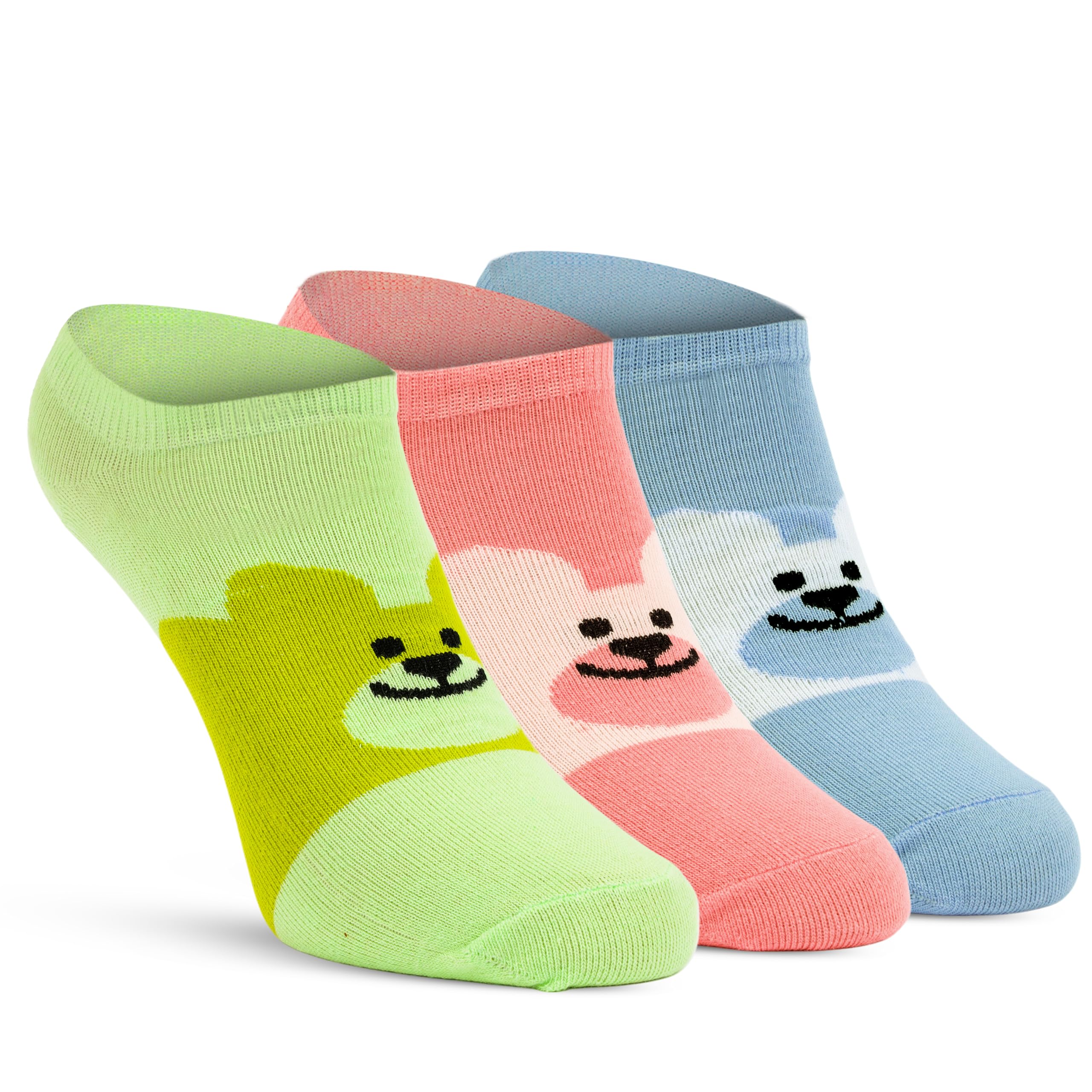 anchor Womens Low Ankle Socks, Pack of 3-picture-29